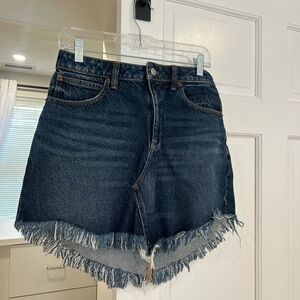 We the Free Denim Skirt